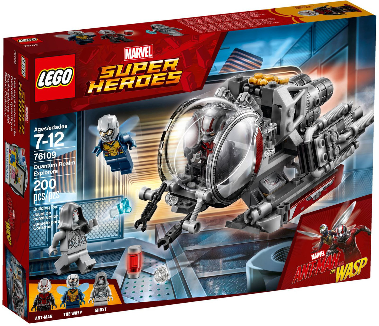 

Lego Super Heroes Исследователи квантового мира 76109