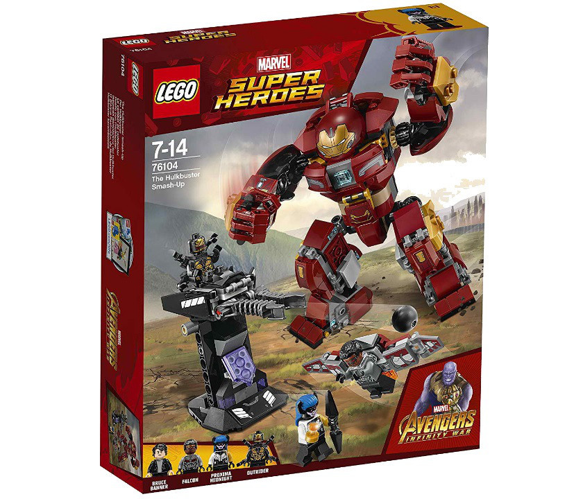 

Lego Super Heroes Война бесконечности: Бой Халкбастера 76104