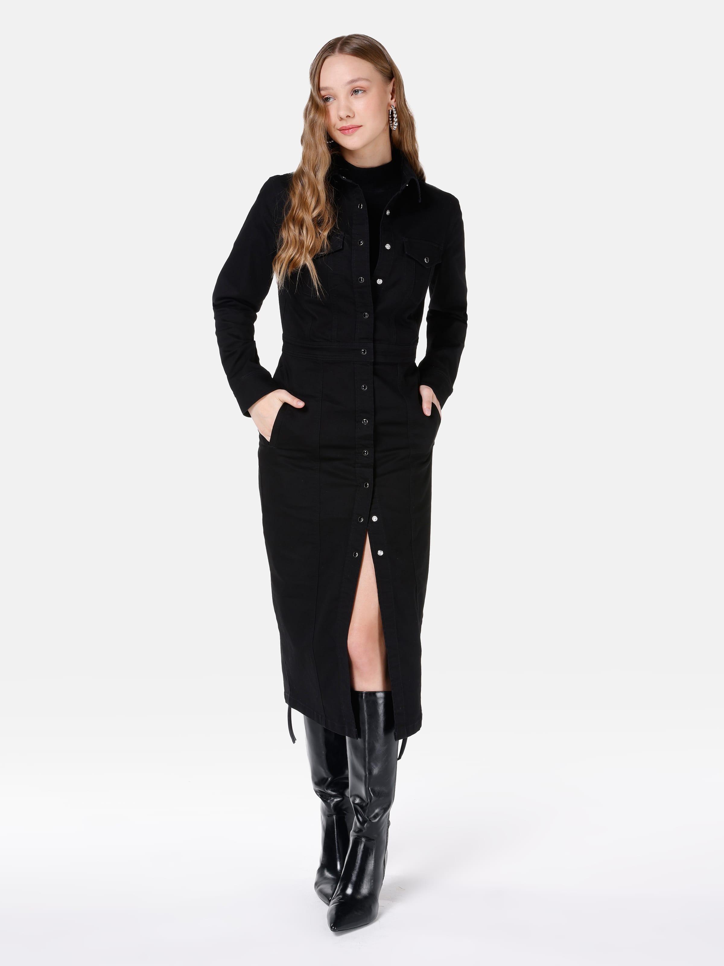 Сукня-сорочка міді осіння жіноча Colin's CL1067245-DN43099 M Chisy Wash від Rozetka на платформі USKIDKA Акція на Сукня-сорочка міді осіння жіноча Colin's CL1067245-DN43099 M Chisy Wash від Rozetka