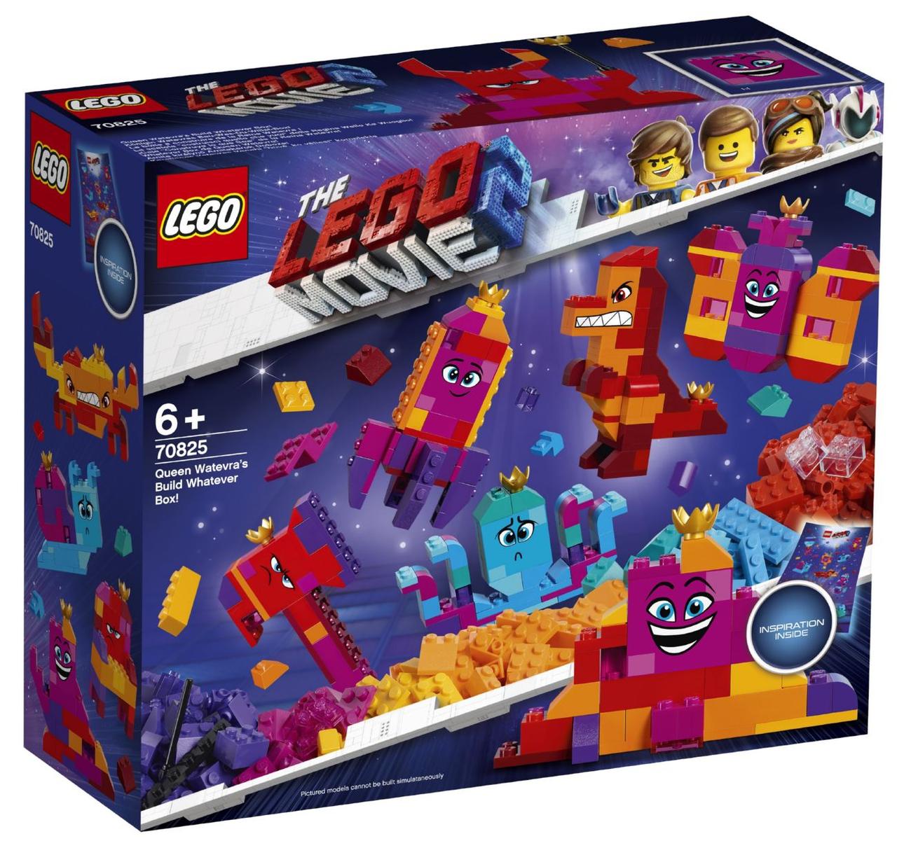 

Lego Movie 2 Шкатулка королевы Многолики «Собери что хочешь» 70825
