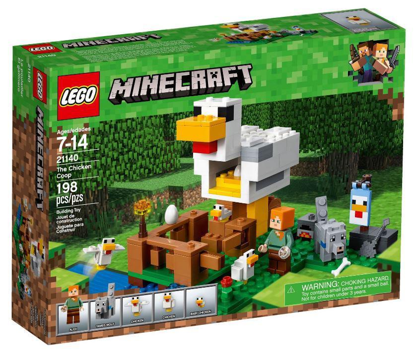 

Lego Minecraft Курятник 21140
