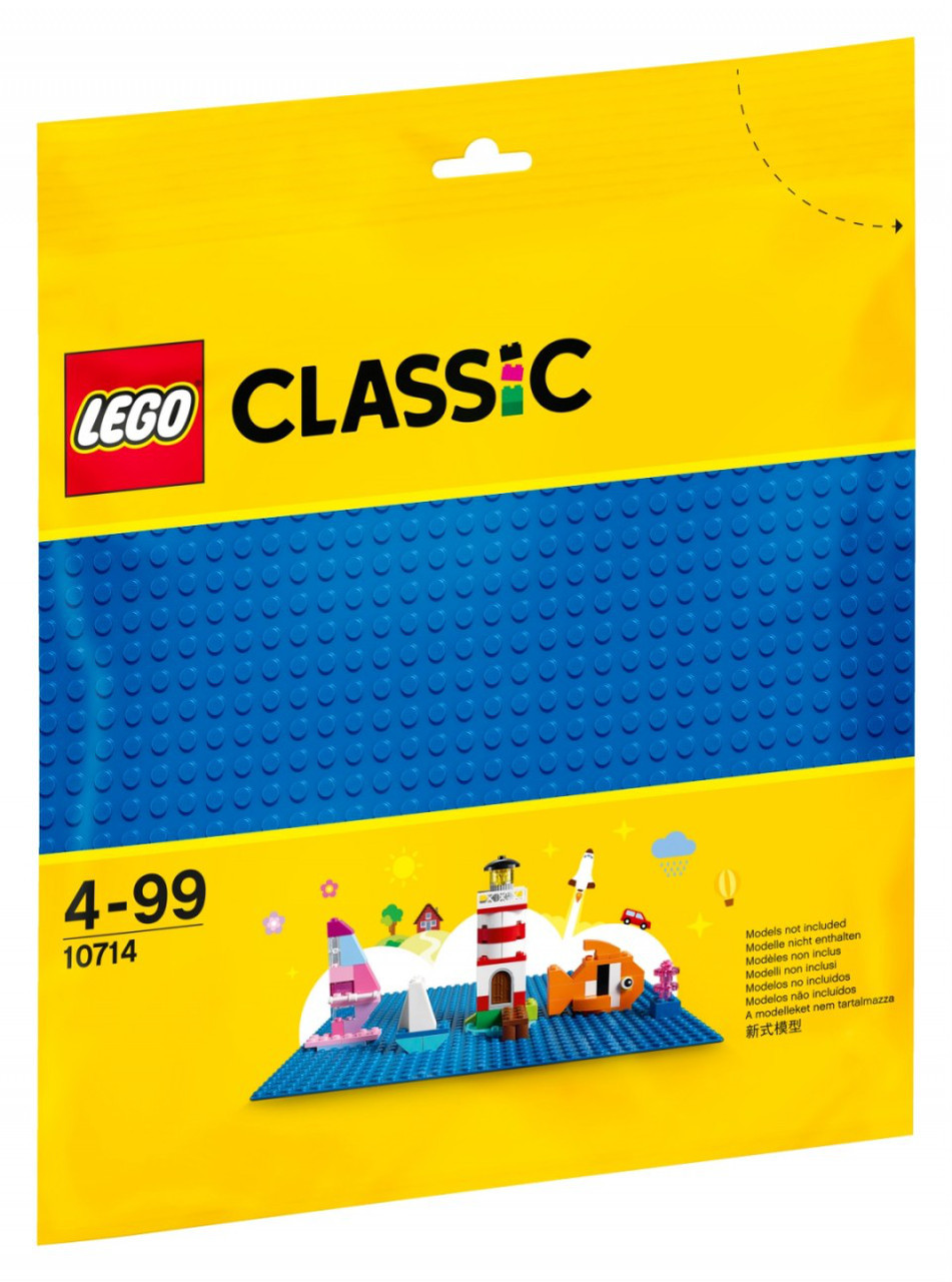

Lego Classic Базовая пластина синего цвета 10714