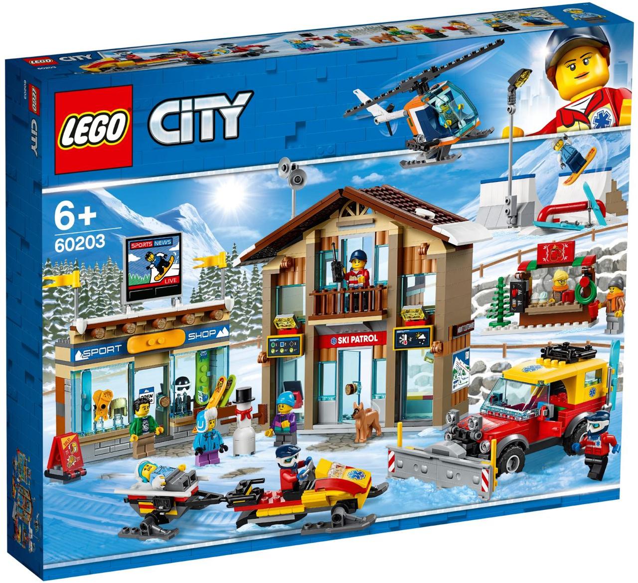 

Lego City Горнолыжный курорт 60203