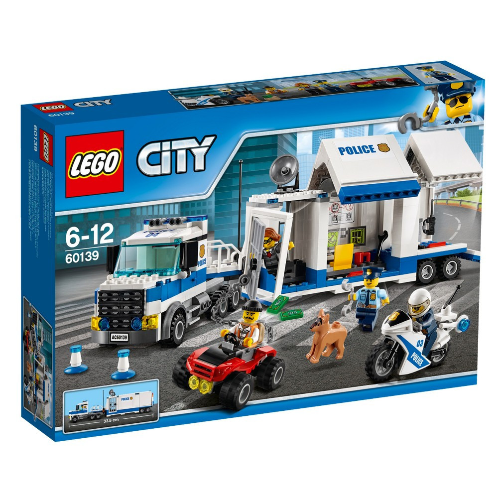 

Lego City Мобильный командный центр 60139