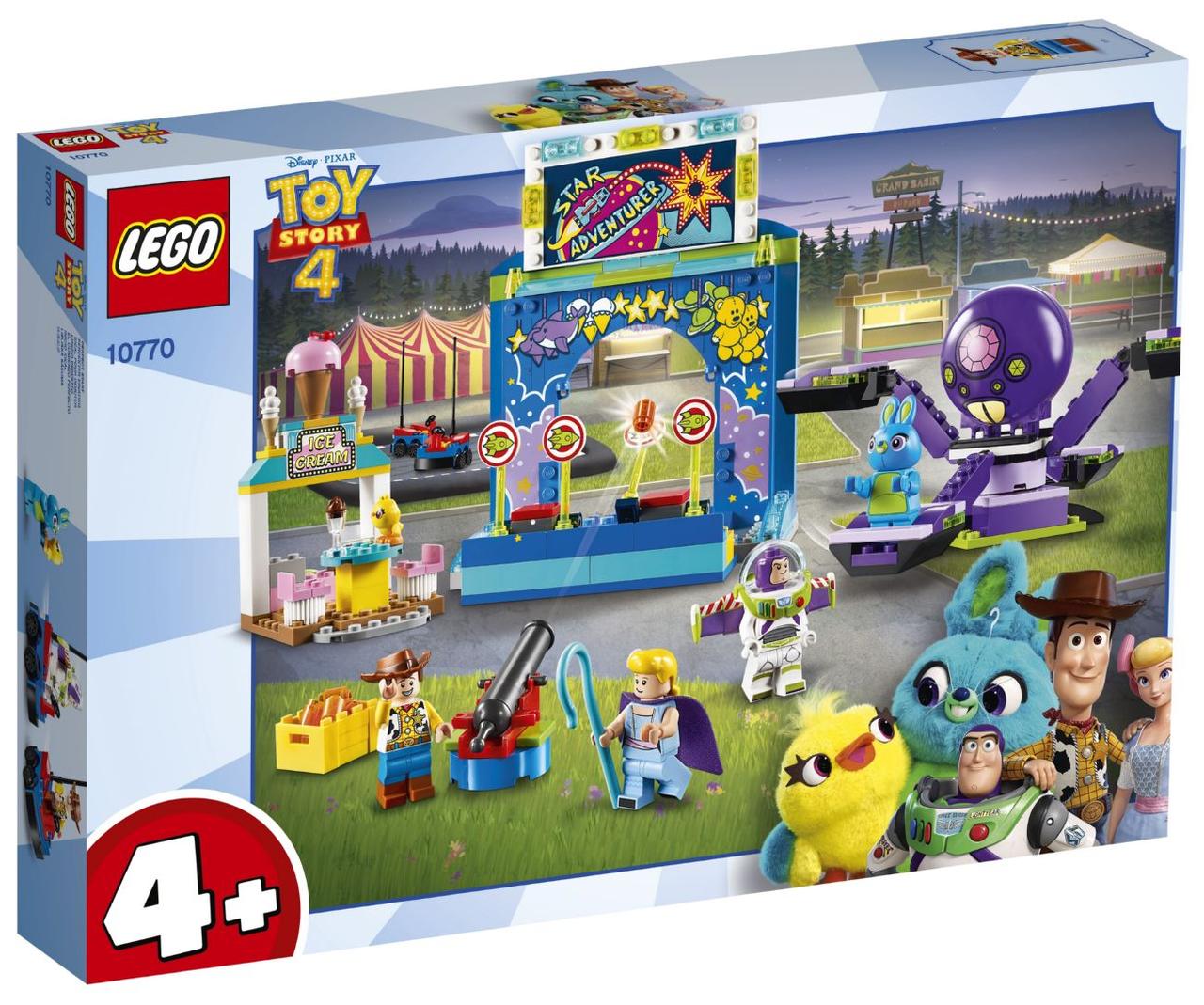 

Lego Toy Story 4 Парк аттракционов Базза и Вуди 10770