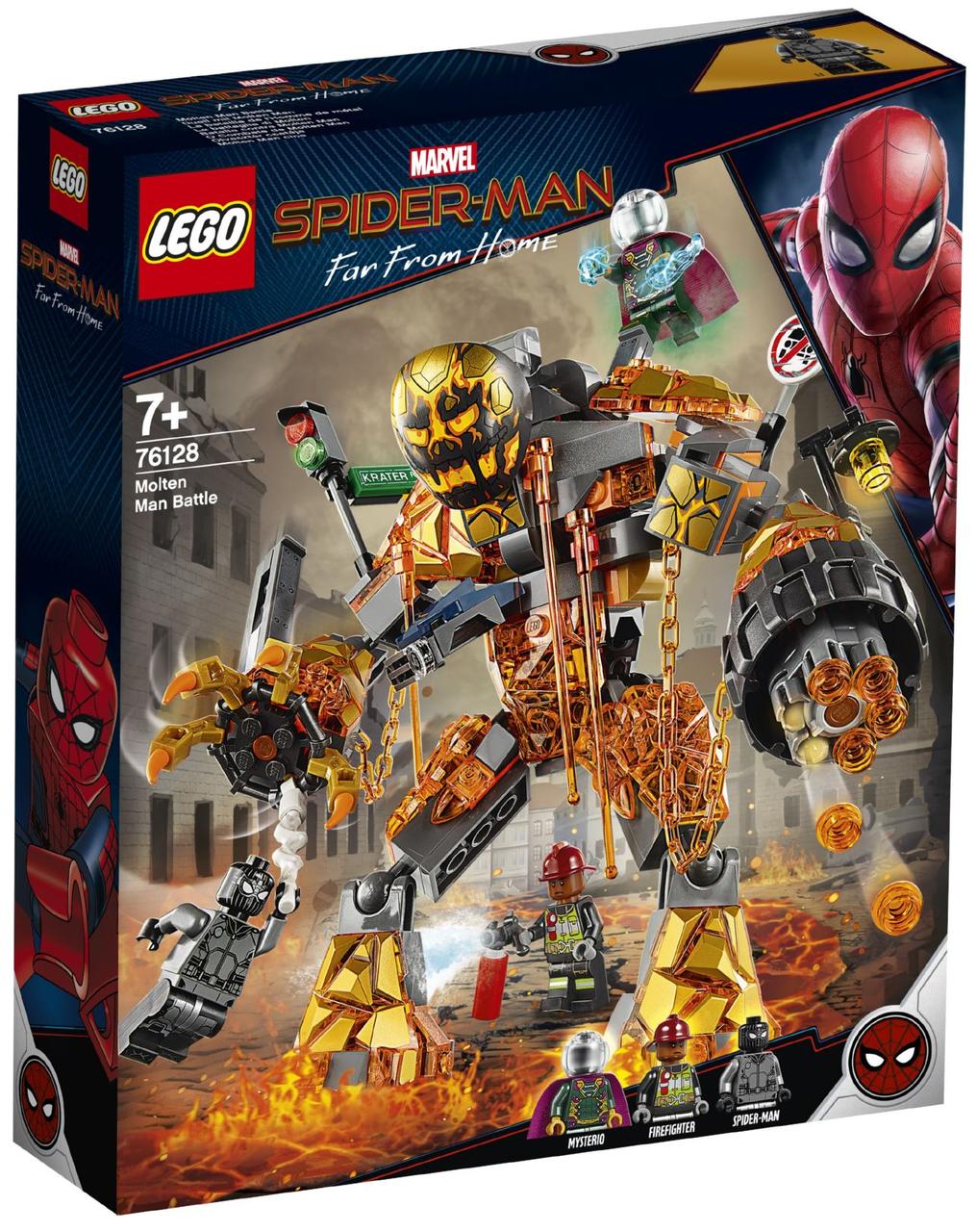 

Lego Super Heroes Бой с Расплавленным Человеком 76128