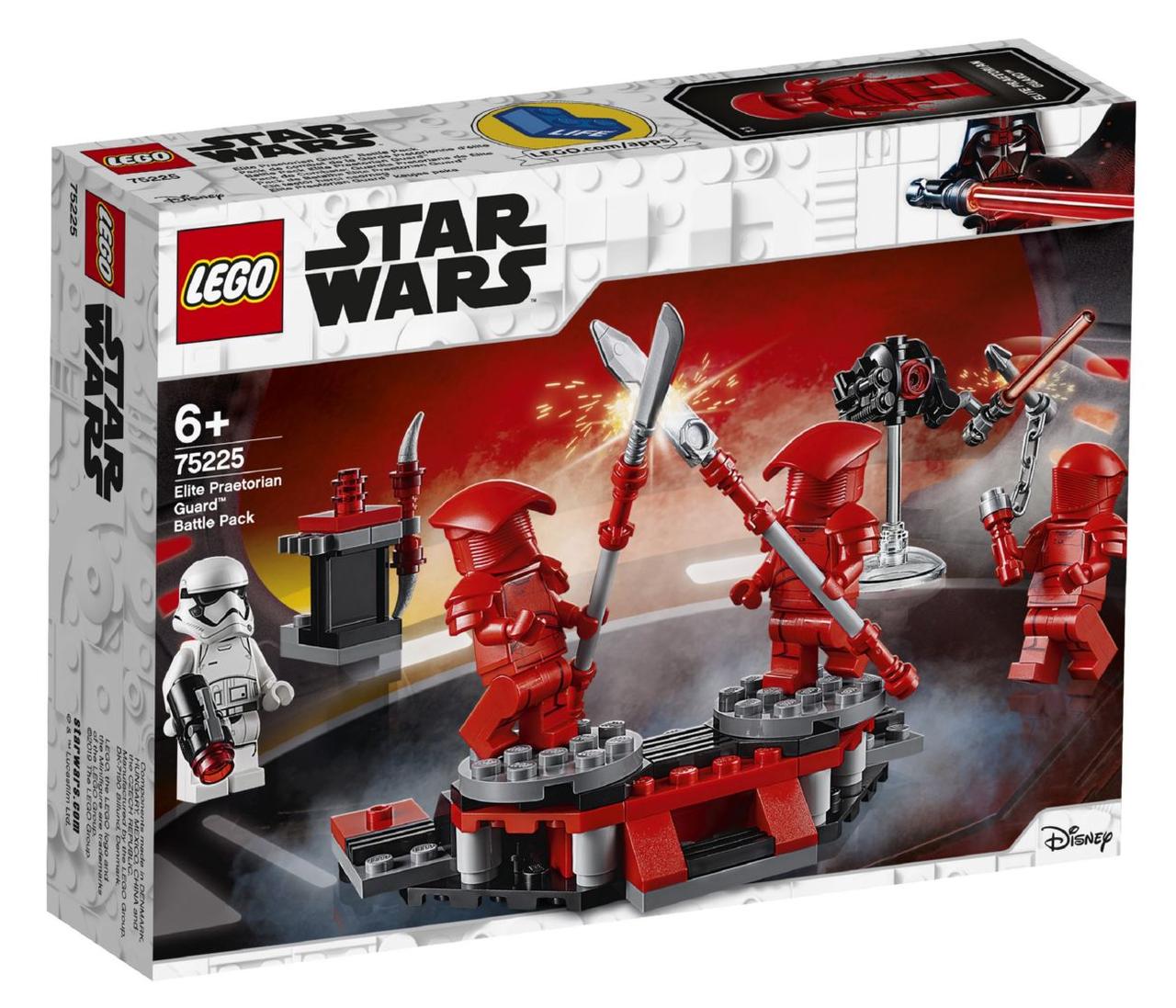 

Lego Star Wars Боевой набор Элитной преторианской гвардии 75225