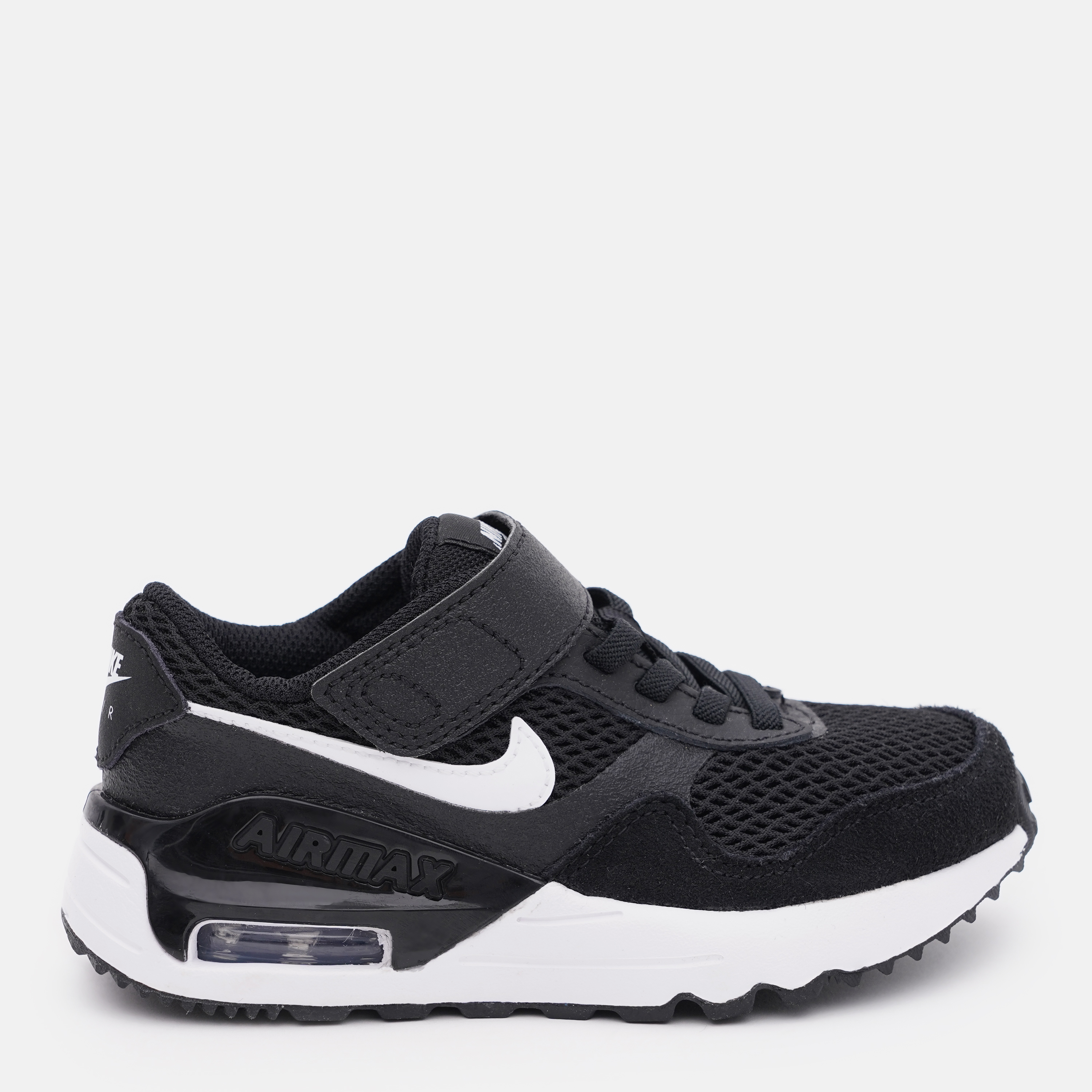 Акція на Дитячі кросівки для хлопчика Nike Air Max Systm (Ps) DQ0285-001 32 (1Y) Black/White-Wolf Grey від Rozetka