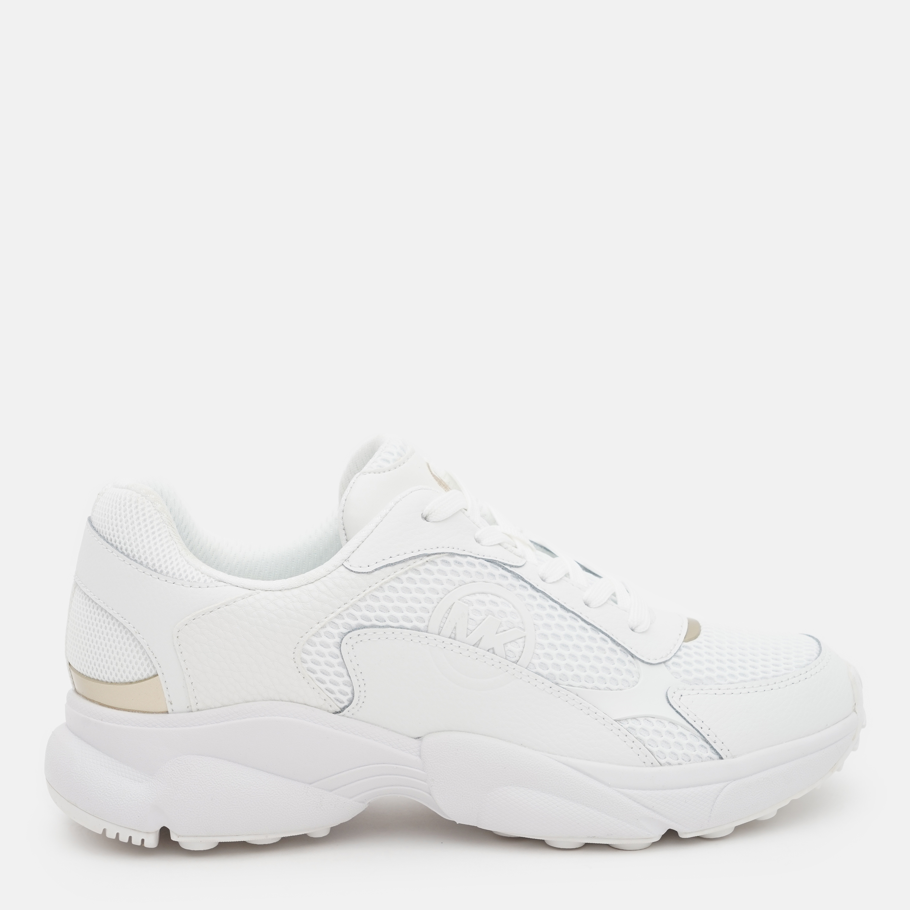 Акція на Жіночі кросівки Michael Kors Sami Trainer 43S4SMFSBD-085 36 (6US) 22.9 см Optic White від Rozetka