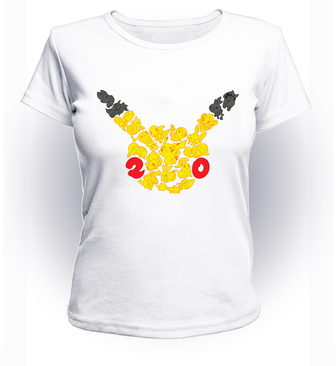 

Футболка GeekLand Покемон Го Pokemon Go 20th anniversary PG.01.060 (FU21PG.01.060/girl-104)