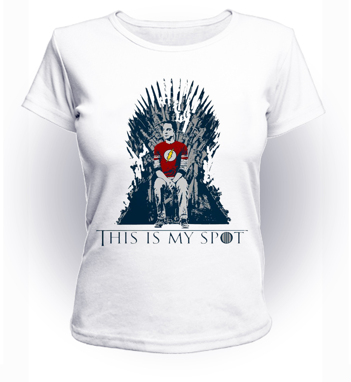 

Футболка GeekLand Теория Большого взрыва The Big Bang Theory Трон BB.01.010 (FU21BB.01.010/wom-XXL)