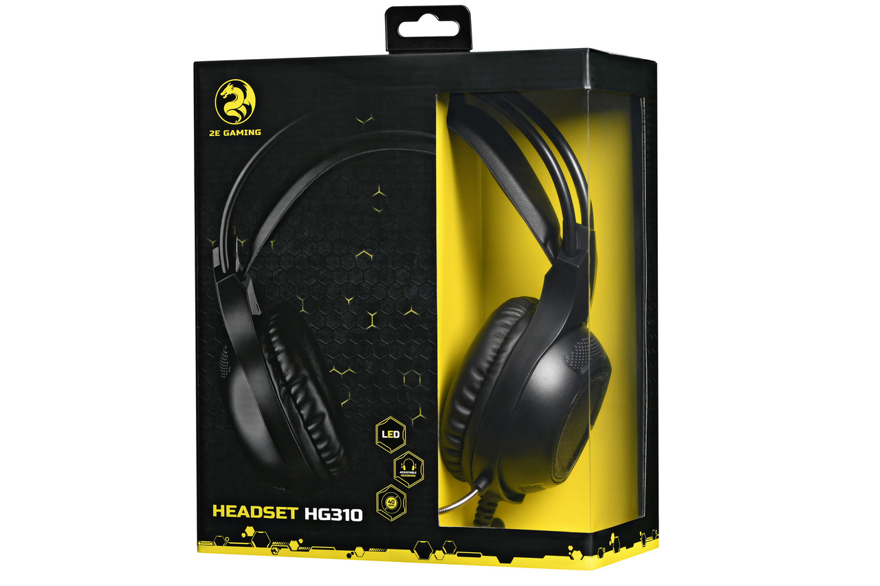 

Гарнитура игровая 2E Gaming HG310 LED 3.5mm Black (JN632E-HG310B)
