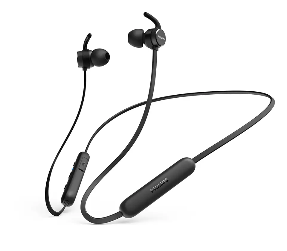 

Наушники Philips TAE1205 In-ear IPX4 Wireless Mic Black (JN63TAE1205BK/00)