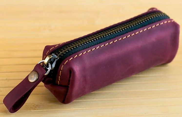 

Ключница Gridasov Leathercraft Tubus из натуральной кожи бордовая (CS-010-MR)