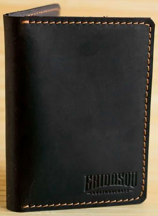 

Обложка для прав Gridasov Leathercraft Rider из натуральной кожи темно-коричневая (CV-002-DBR)