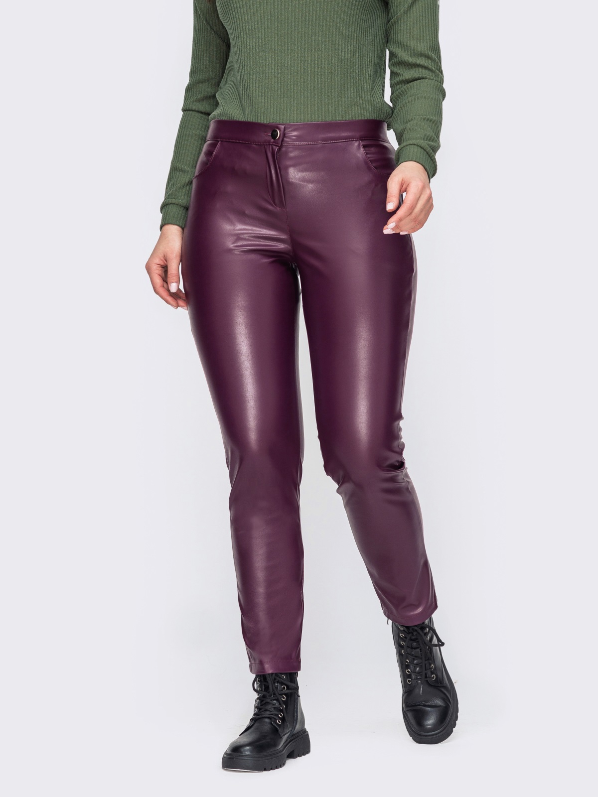 

Брюки Dressa 52797 58-60 Бордовые
