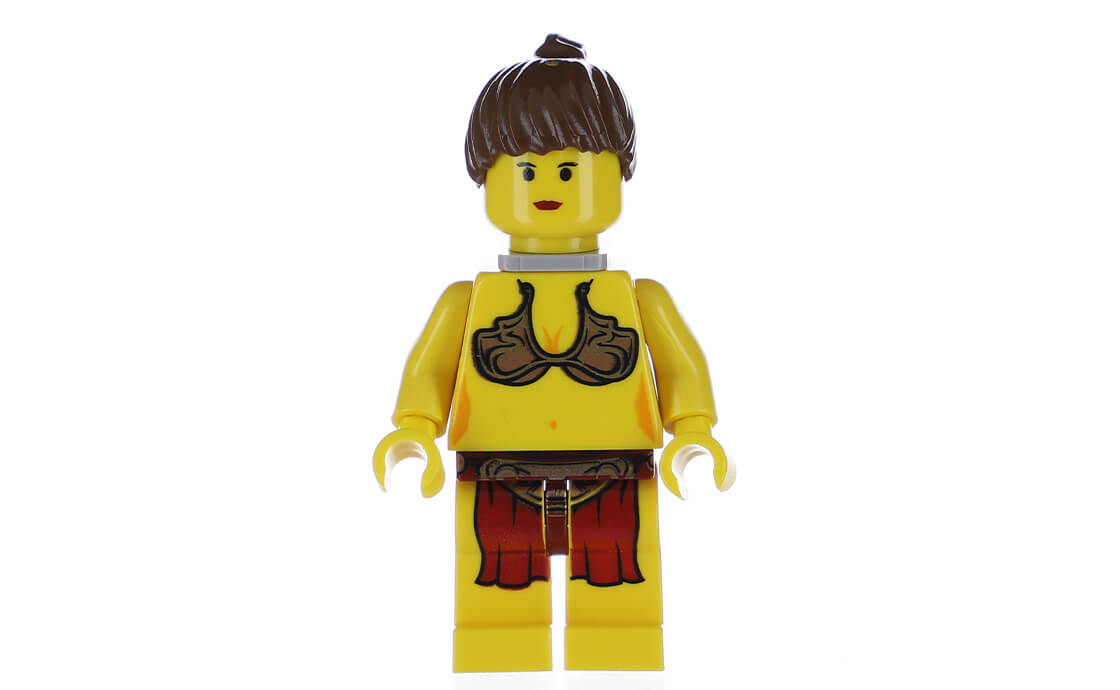 

Конструктор LEGO Princess Leia (Jabba Slave with Neck Bracket with Back Stud) 1 деталей (sw0070)