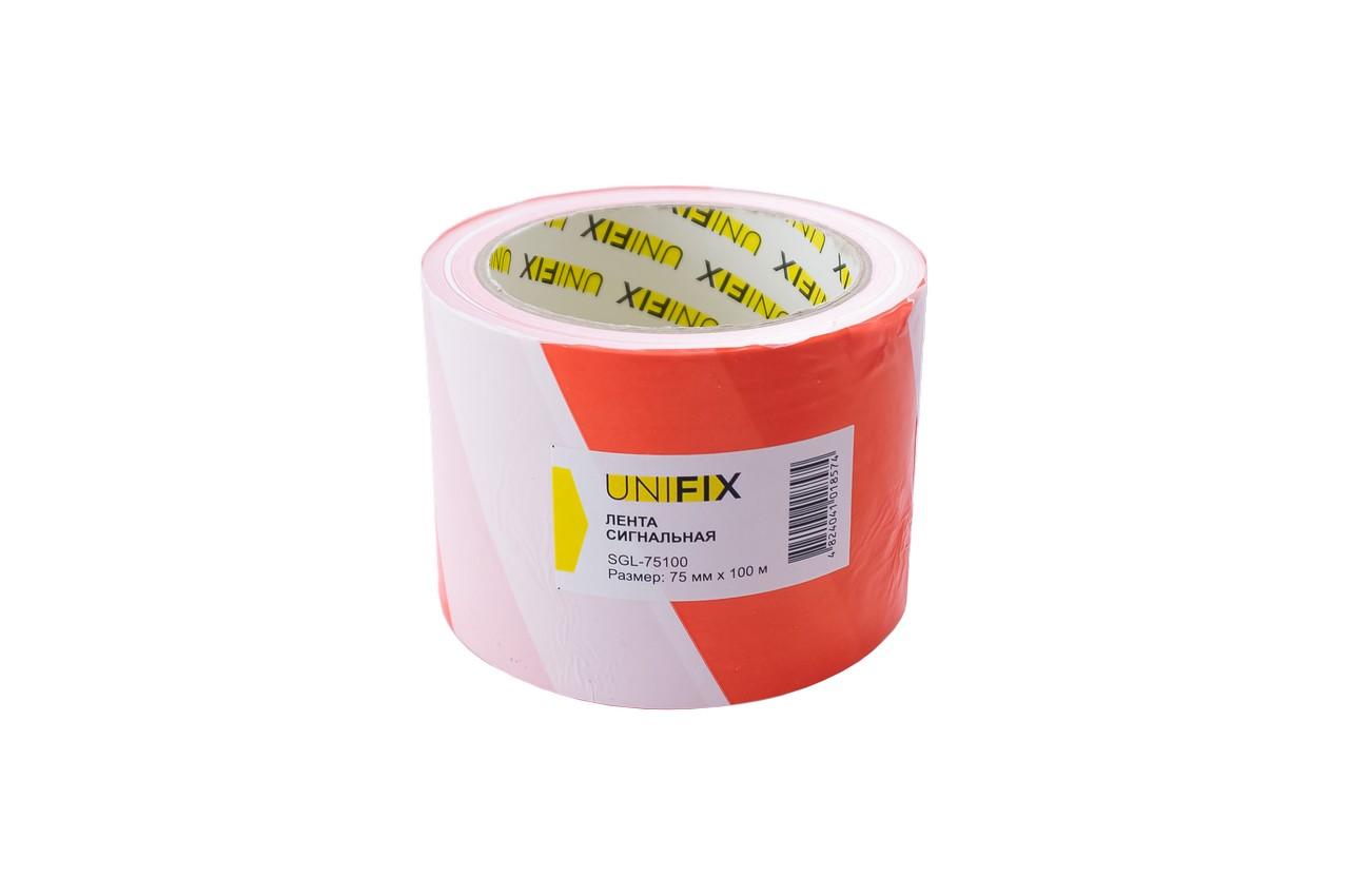 

Лента сигнальная Unifix 75 мм x 100 м Бело-красный (SGL-75100) 4482624