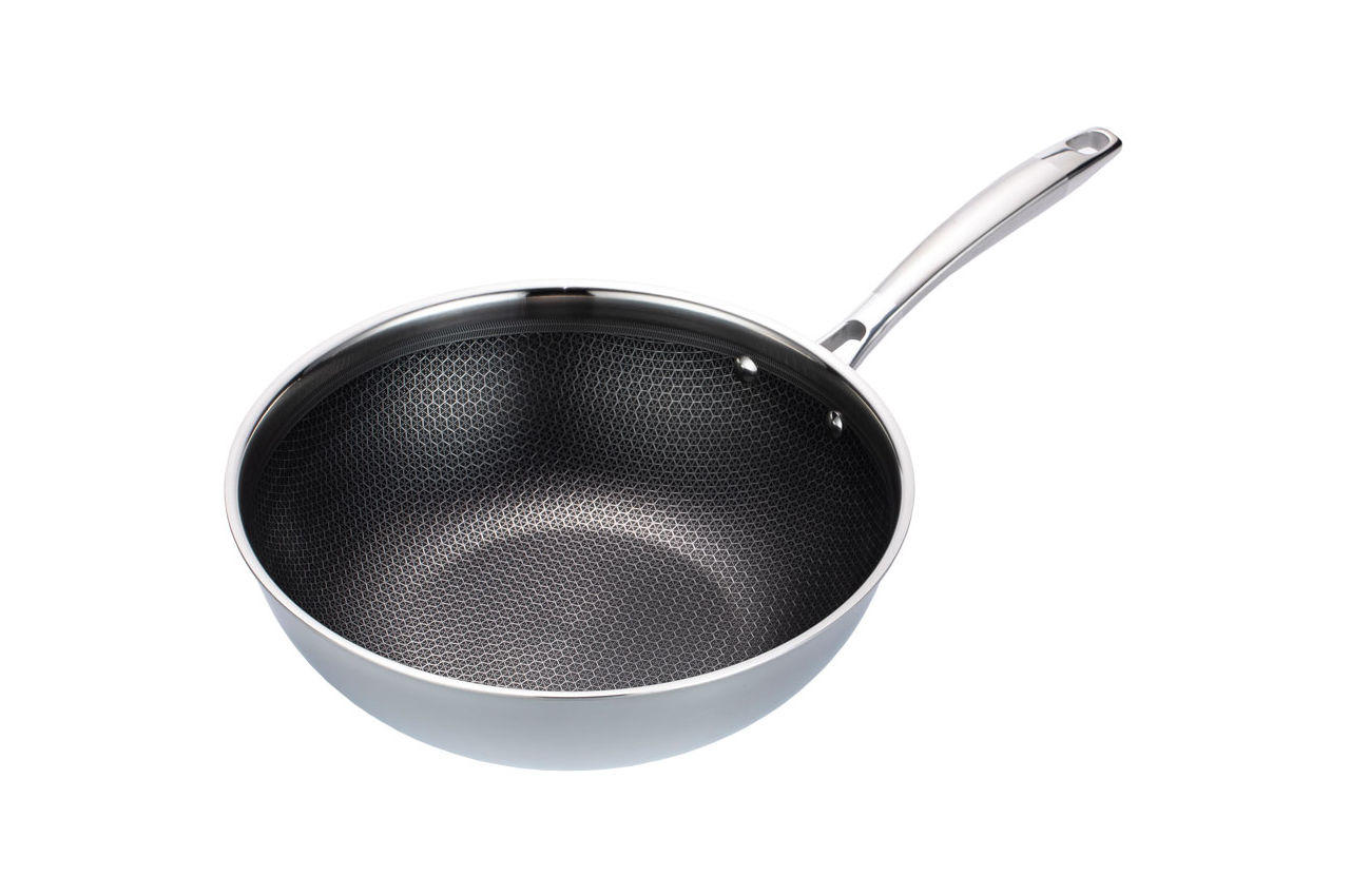 

Сковорода WOK антипригарная Maestro 300 мм PRO MR-1224-30 170981