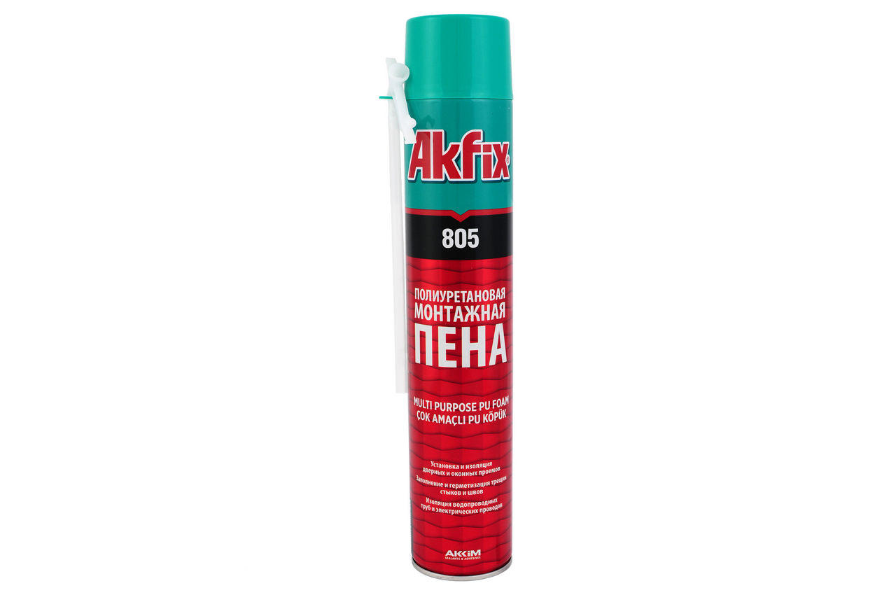 

Пена Akfix 805 750 мл ручная Полиуретан Светло-желтый (FA011) 4468194