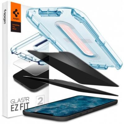 

Стекло защитное Spigen iPhone 12 / 12 Pro Glas tR EZ Fit