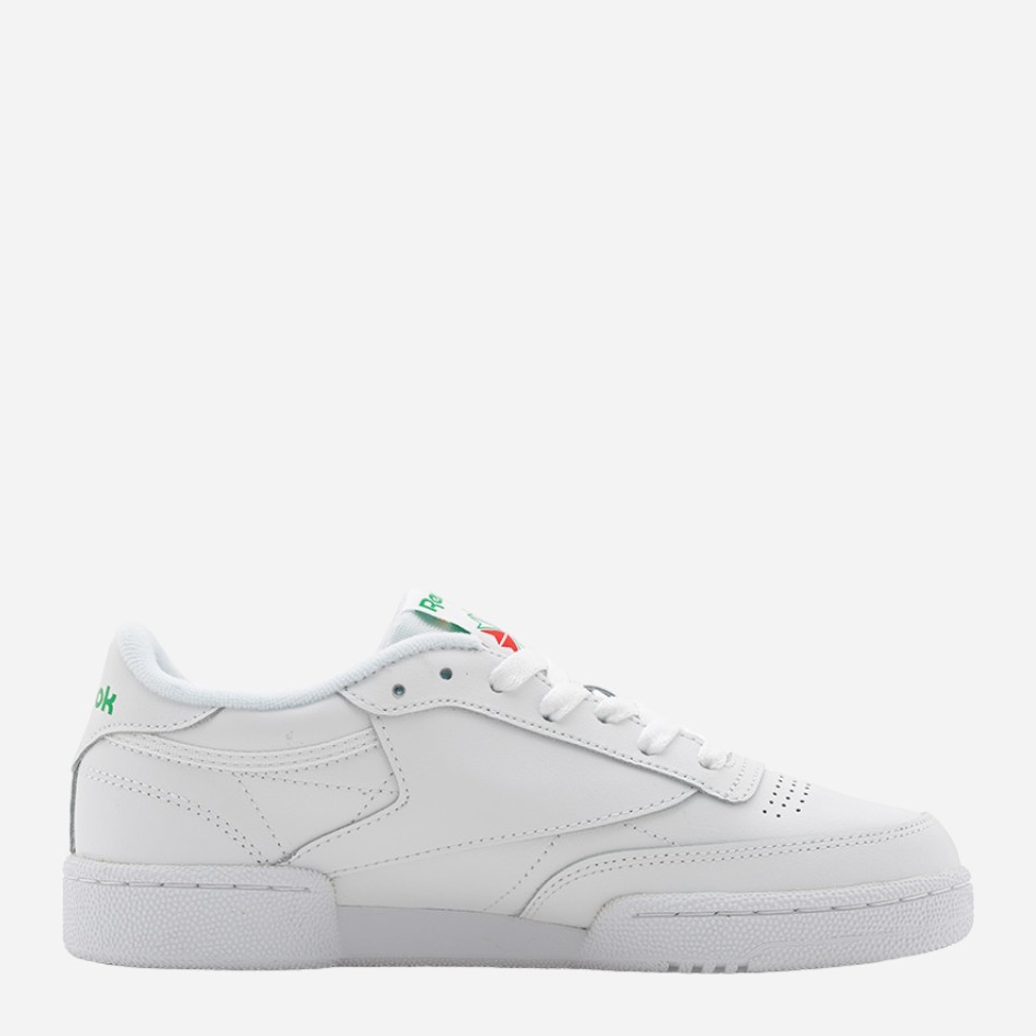 Акція на Чоловічі кеди низькі Reebok Club C White Green AR0456 41 Білі від Rozetka