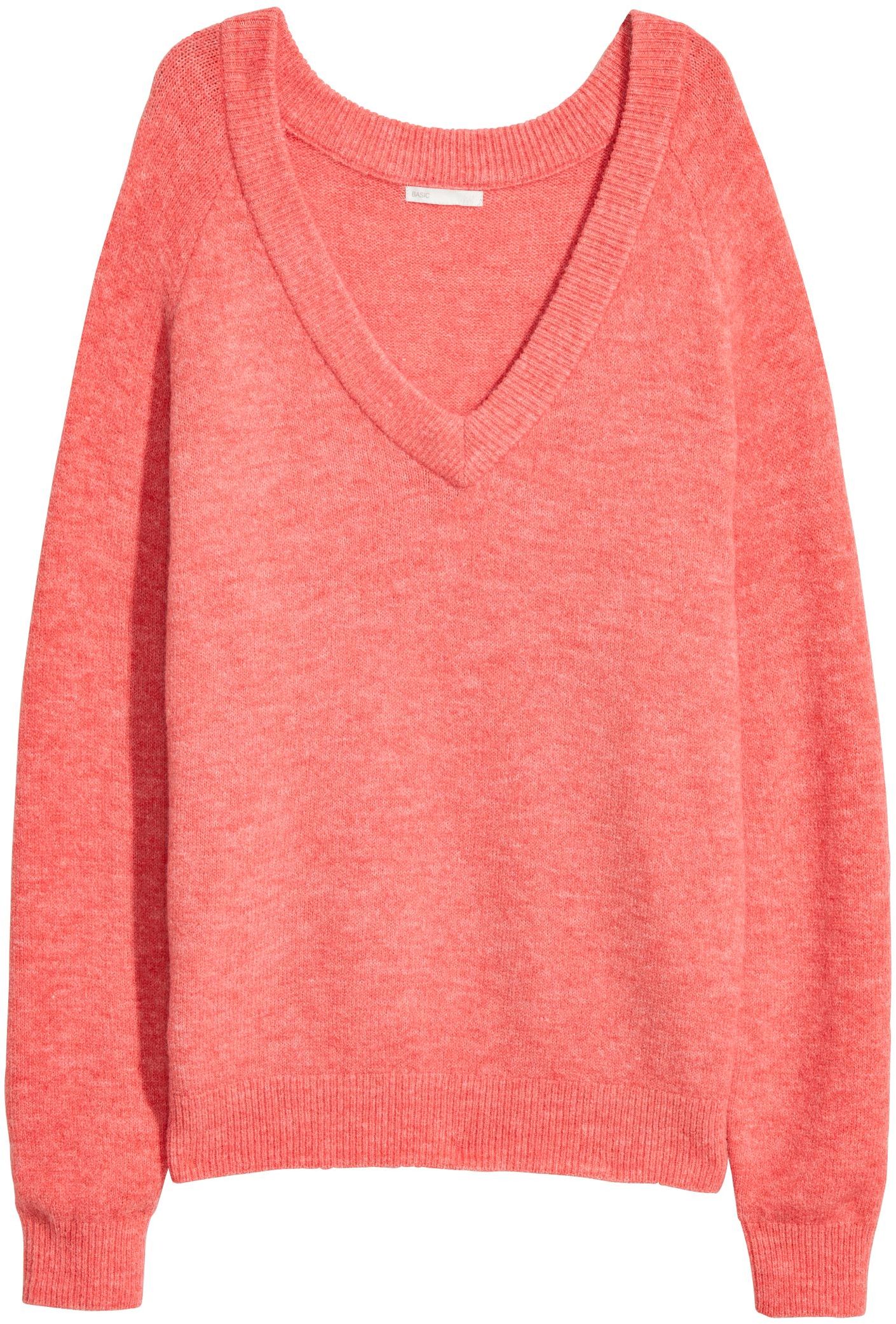 

Пуловер H&M 5373466RP11 M Коралловый