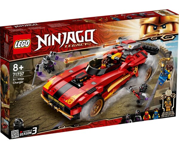 

Конструктор LEGO NINJAGO Ниндзя-перехватчик Х-1 (71737)
