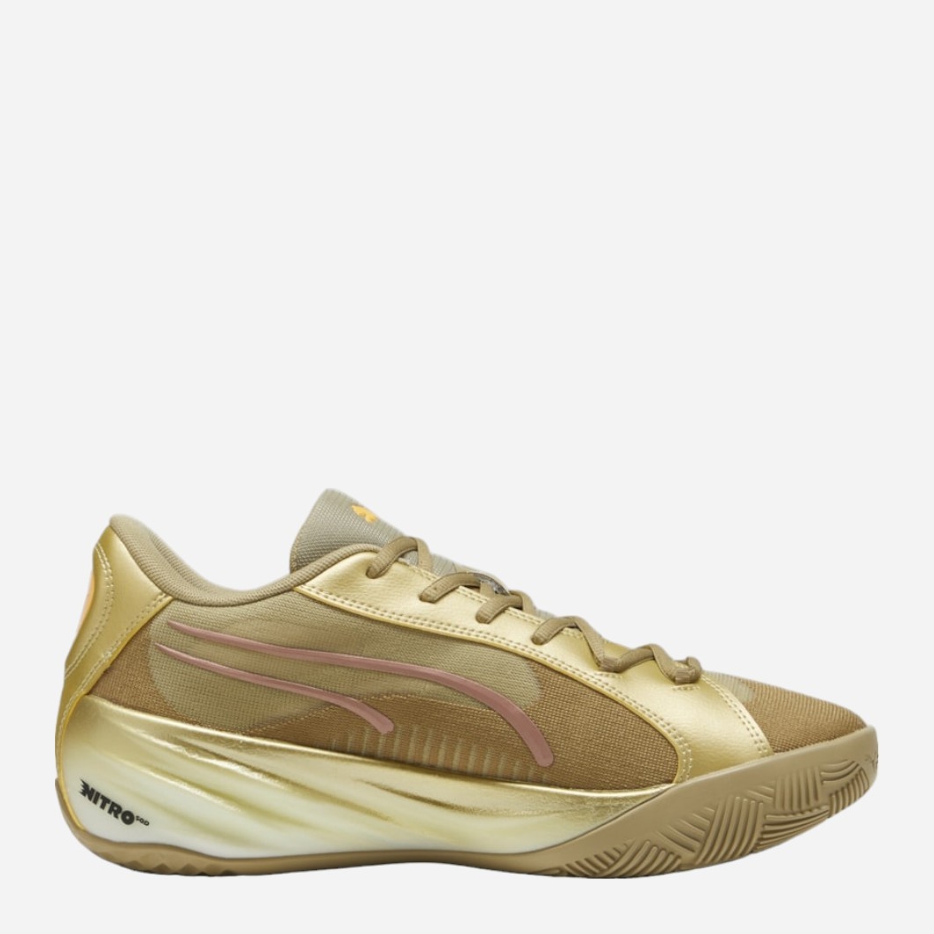 Акція на Чоловічі кросівки для баскетболу Puma All-Pro Nitro CNY 379967-01 47 (12UK) Золотисті від Rozetka