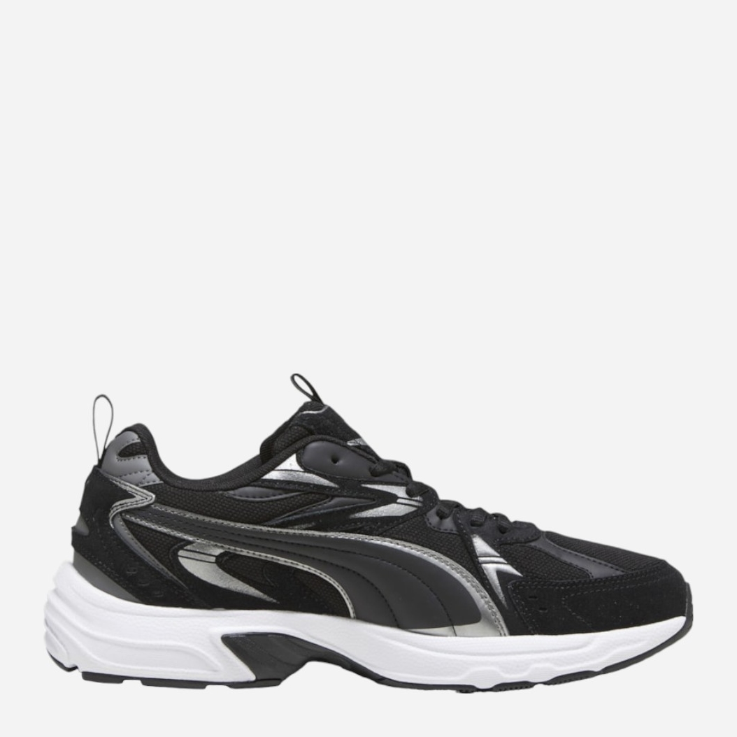 Акція на Чоловічі кросівки для бігу Puma Milenio Tech Suede 393489-01 45 (10.5UK) Чорні від Rozetka