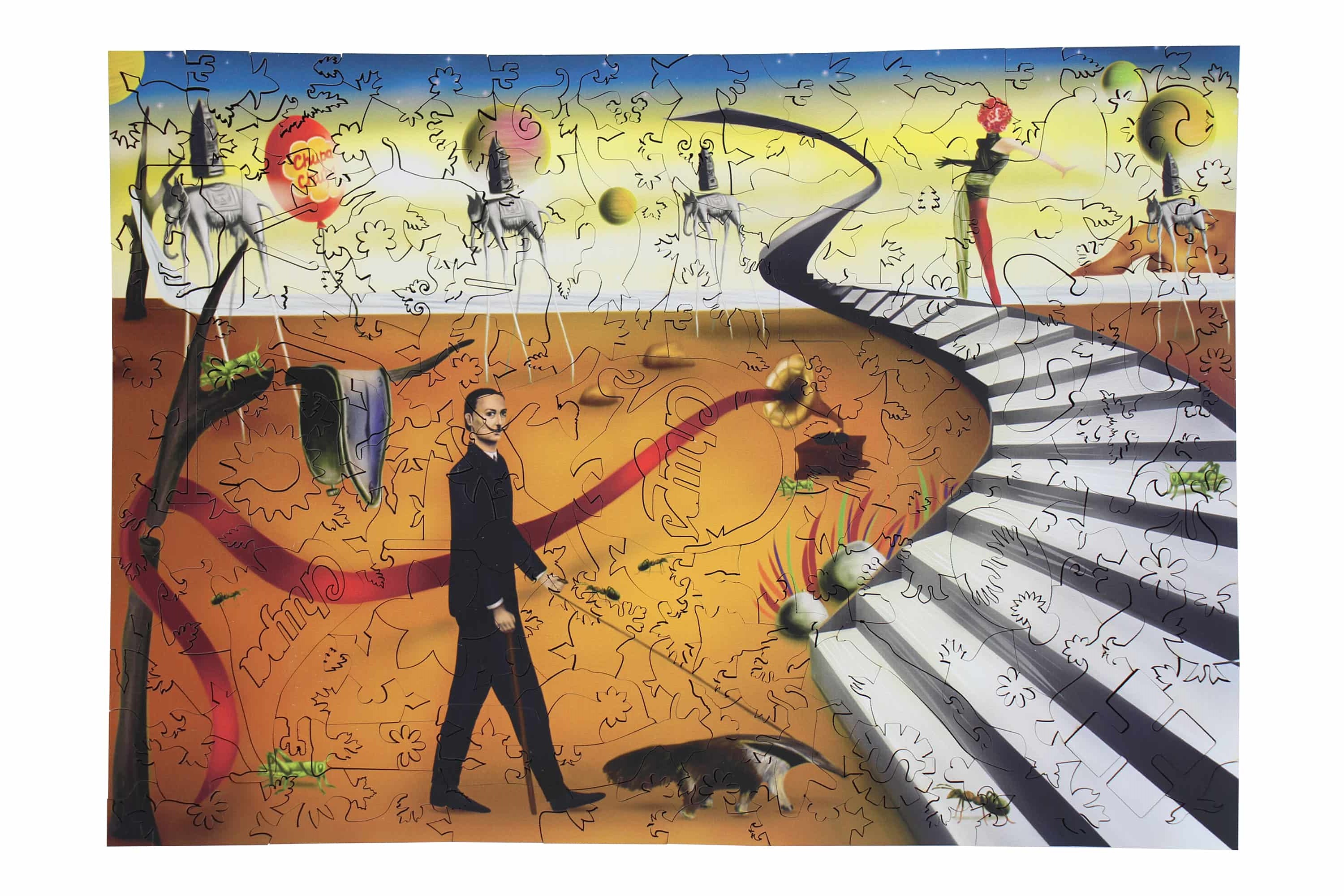 

Деревянный пазл ART Dali Leechee 20x29 см (det0004253) Разноцветный