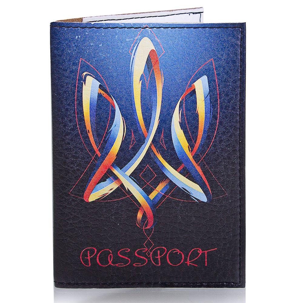 

Мужская обложка для паспорта Passporty 9,5х13,5х0,5 см (acs0012636) Синий