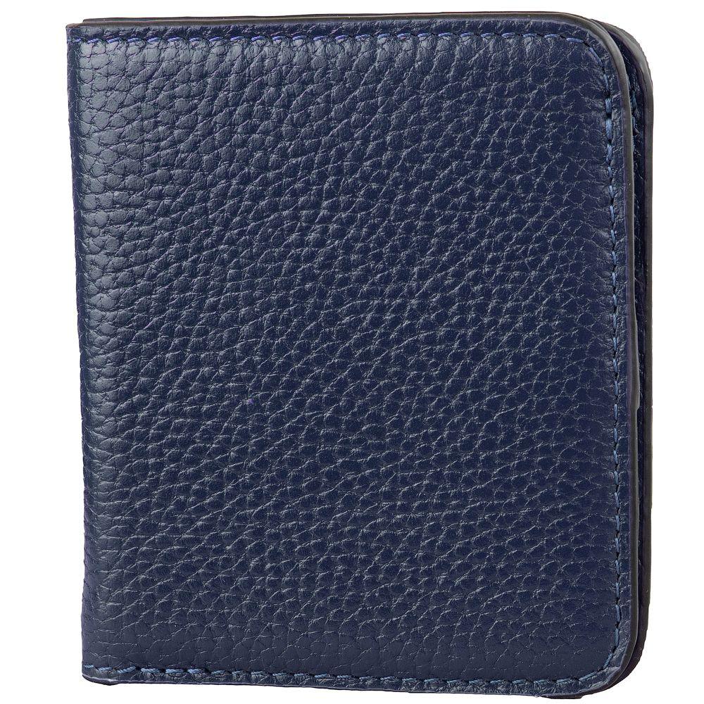 

Женский кожаный кошелек Desisan 9х8х1,8 см Синий