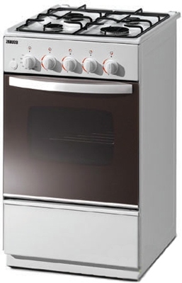 Газовая плита с электрической духовкой ZANUSSI ZCG 560 NW – низкие цены ...