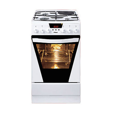 Газовая плита с электрической духовкой HANSA FCMW 58006030 – фото ...