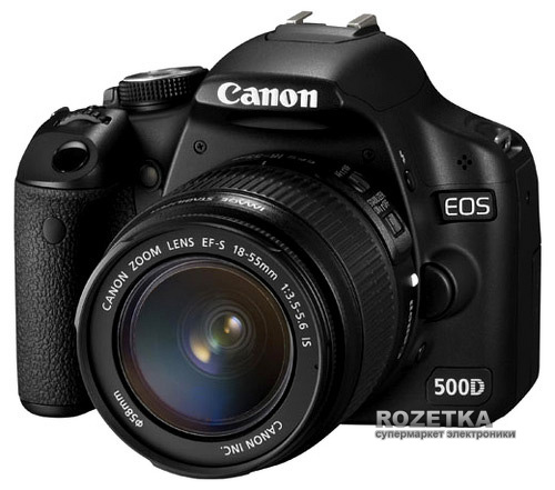 Фотоаппарат Canon EOS 500D 18-55 IS KIT + SD 4Gb официальная гарантия ...