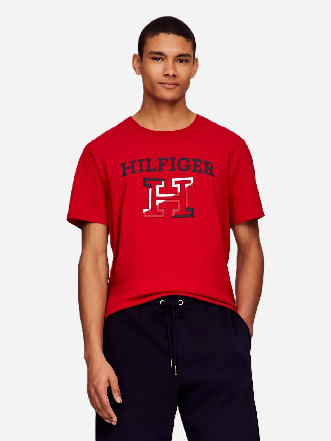 Акція на Футболка бавовняна довга чоловіча Tommy Hilfiger 78JA964-XLG(Primary Red) XL Червона (78JA964-XLG(Primary Red)_XL) від Rozetka