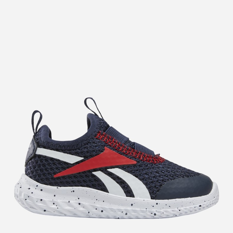 Акція на Дитячі кросівки для хлопчика Reebok Rush Runner Slip-on 100206745 25.5 (8.5UK) Темно-сині від Rozetka