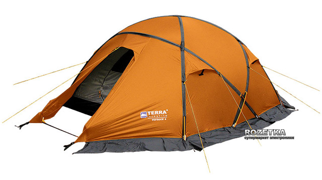 

Палатка Terra Incognita Toprock 4 Orange (4823081502586)