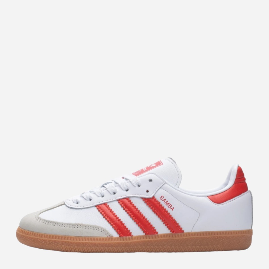 Акція на Жіночі кеди низькі adidas Originals Samba OG W IF6513 40 (6.5UK) Білий/Червоний від Rozetka