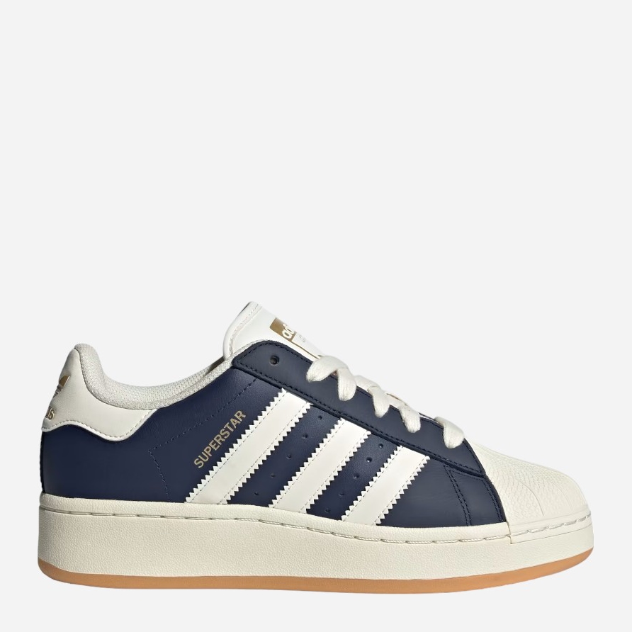 Акція на Жіночі кеди низькі adidas Originals Superstar XLG W ID5699 36.5 (4UK) Темно-сині від Rozetka