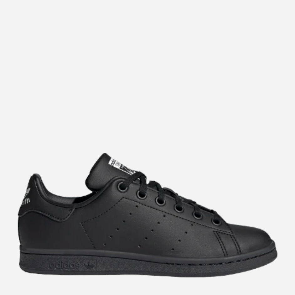 Акція на Підліткові кеди для дівчинки adidas Originals Stan Smith J FX7523 37 (4.5UK) Чорні від Rozetka