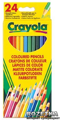 

24 цветных карандаша Crayola (3624) (5010065036246)