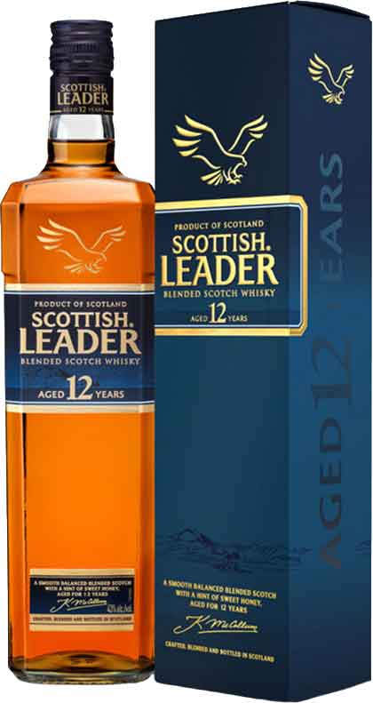 Акція на Виски Scottish Leader 12 лет выдержки 0.7 л 40% (5029704216864) від Rozetka UA