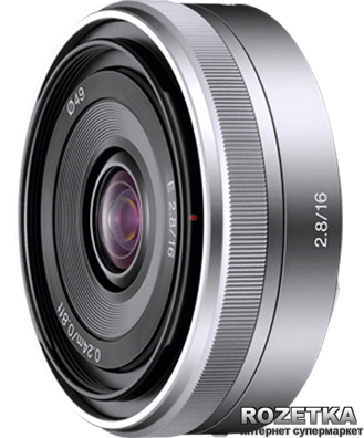 Акція на Sony 16mm, f/2.8 для камер NEX (SEL16F28.AE) від Rozetka UA