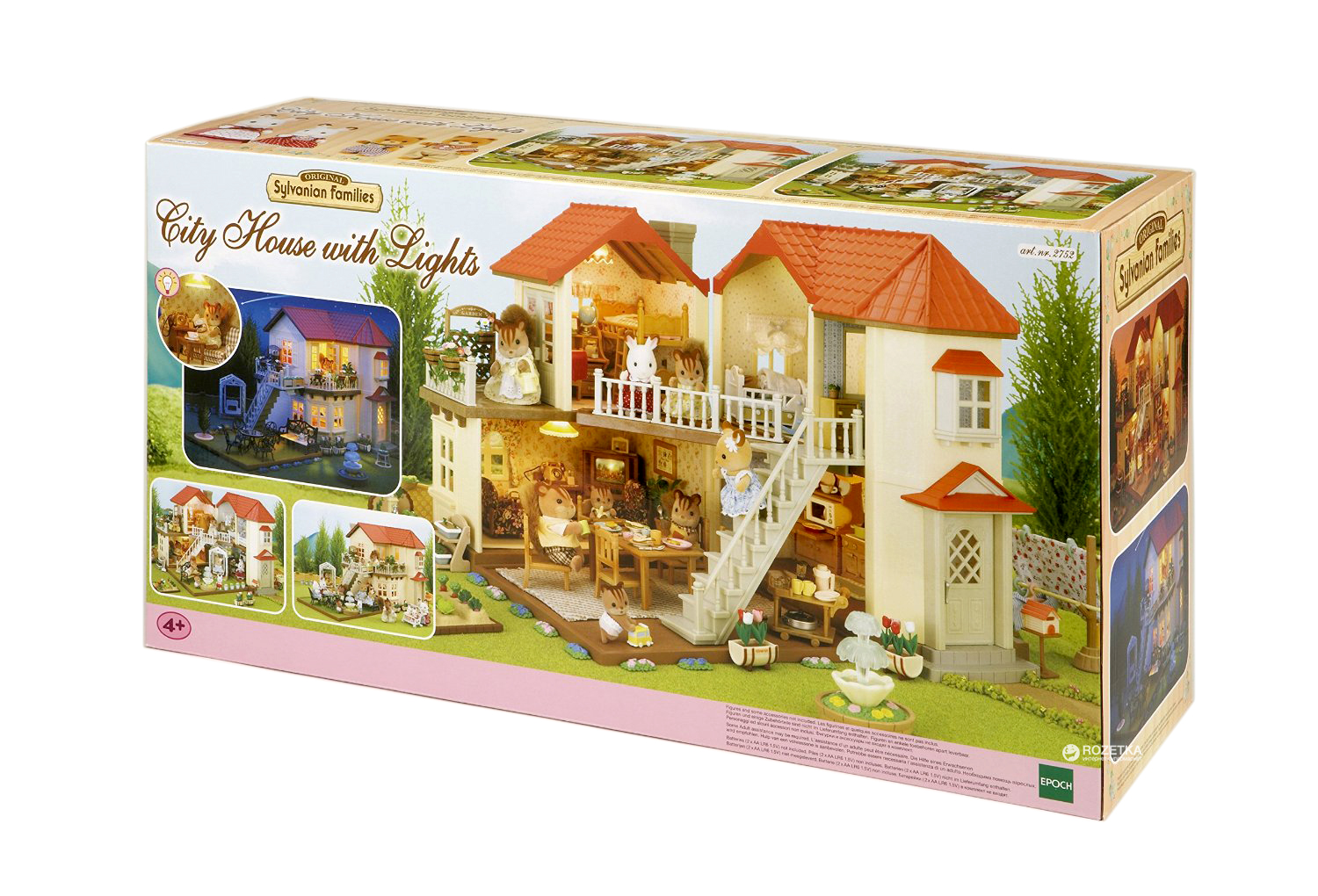 Набор Sylvanian Families 5400 Трехэтажный дом с флюгером