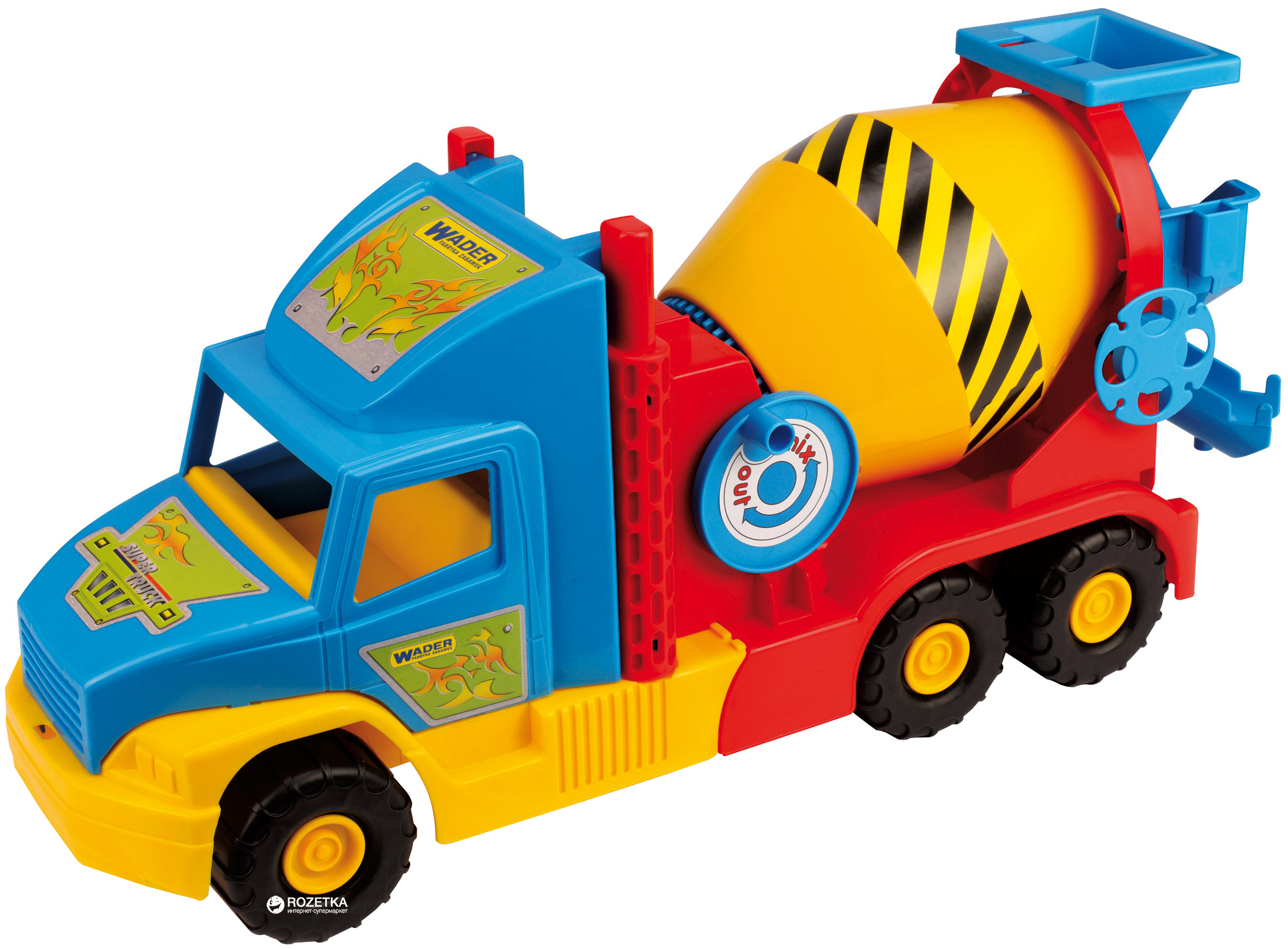 Бетономешалка маленькая Wader Super Truck (36590) – низкие цены, кредит ...