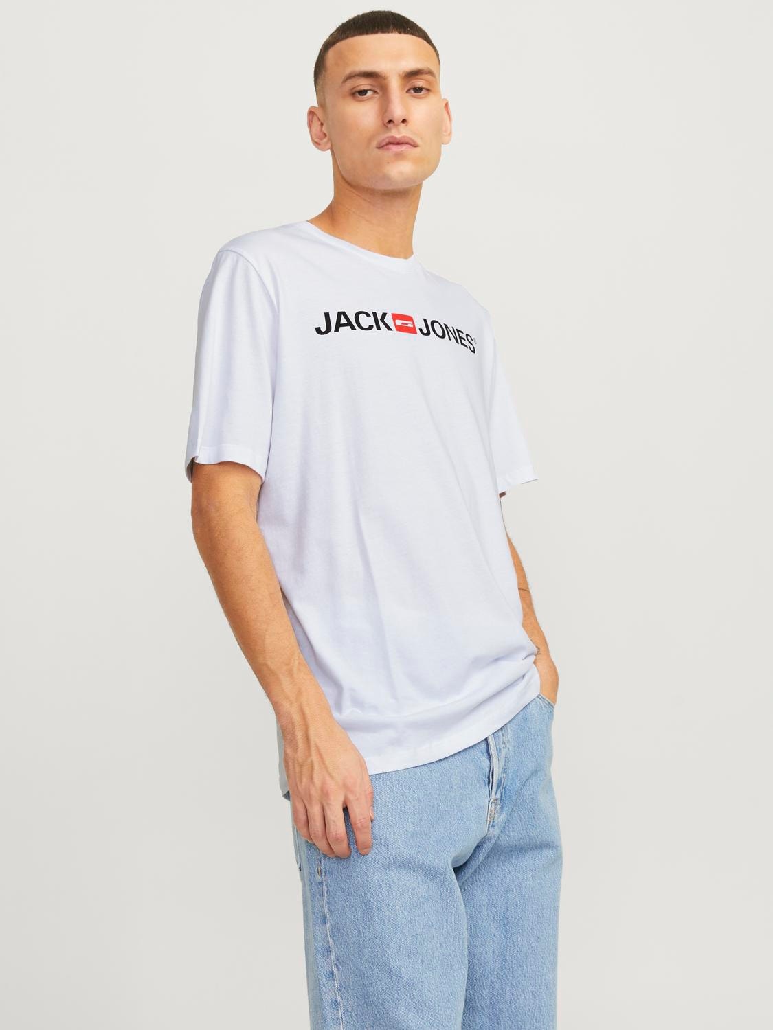 Акція на Футболка Jack & Jones 12137126-13 L White від Rozetka