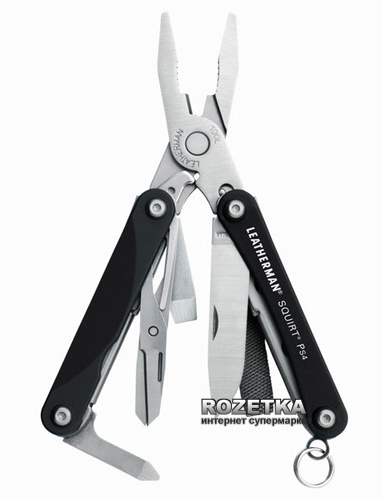 

Мультитул Leatherman Squirt PS4 Black (831233)