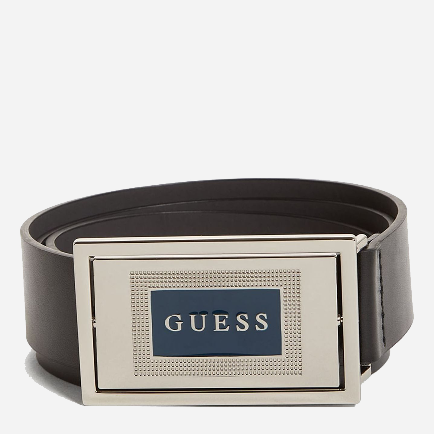 Акція на Ремінь чоловічий Guess 836977482 36 Чорний від Rozetka